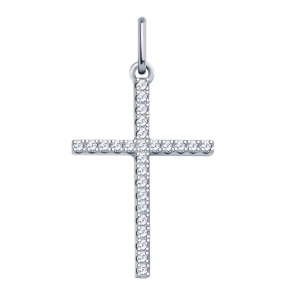 Крест 585, Фианит