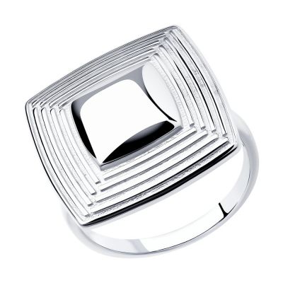 Кольцо 925, Фианит