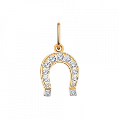 Подвеска 585, Фианит