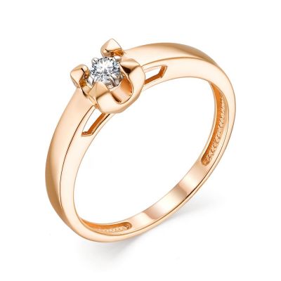 Кольцо Золото 585, Бриллиант
