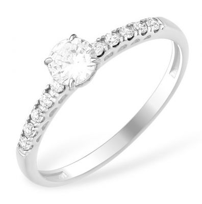 Кольцо 925, Фианит