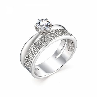 Кольцо 925, Фианит