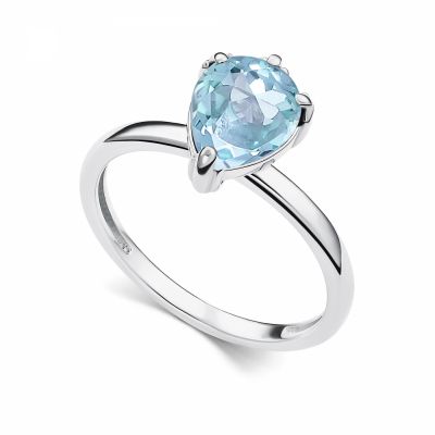Кольцо 925, Топаз