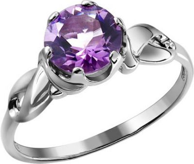 Кольцо Серебро 925, Аметист